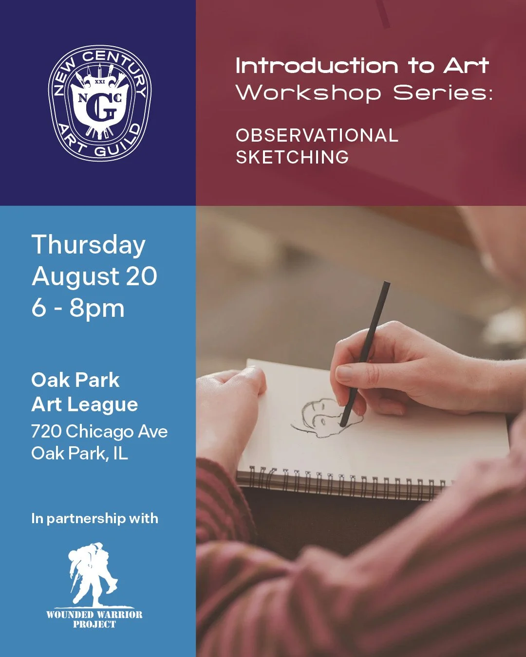Gallery After Dark: Artist Workshop, Drawing from the Exhibition