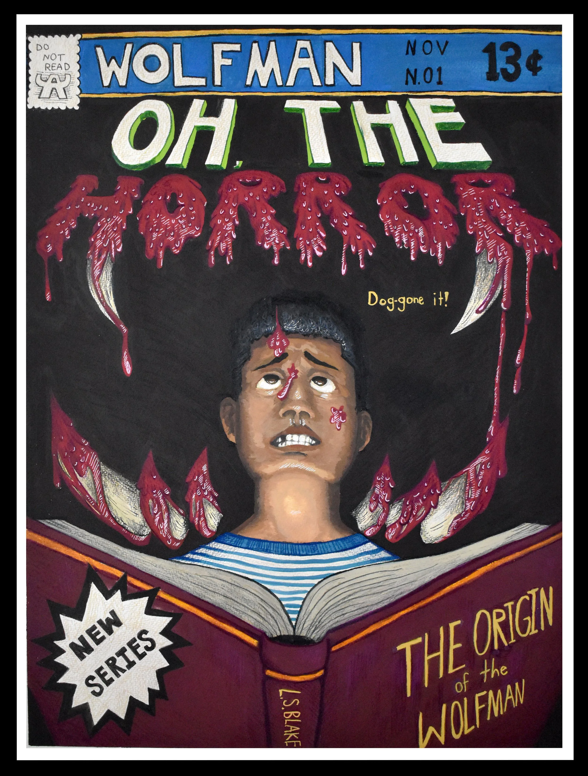 Lee Blake, WOLFMAN Issue#1: Oh The Horror!, 2023