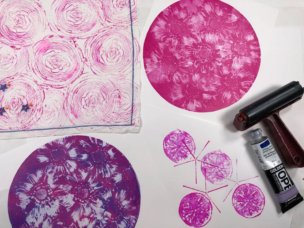 Summer 1 - Botanical Gelli Plate Printing *3 WEEKS*