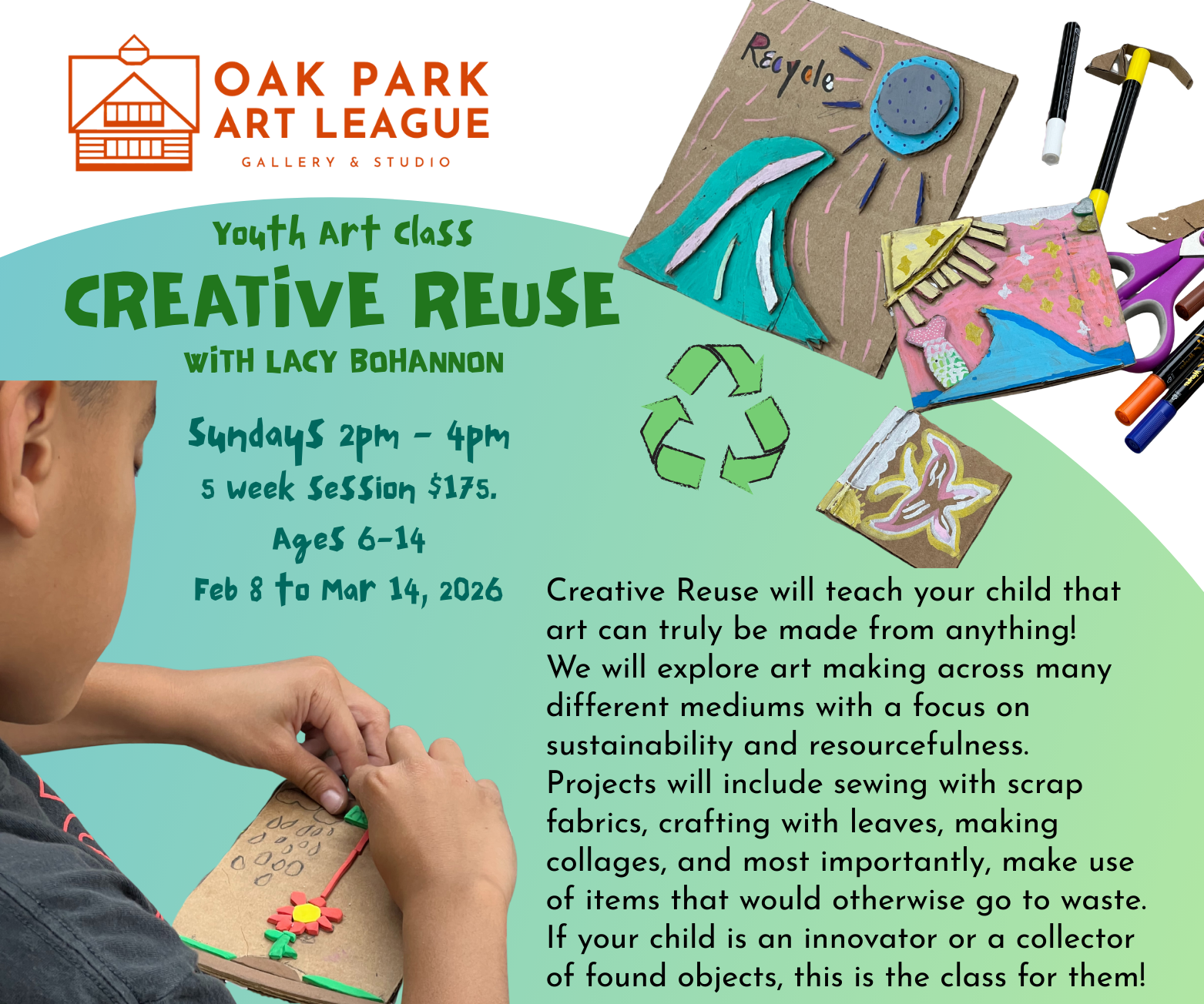 Youth Art Class Sessions