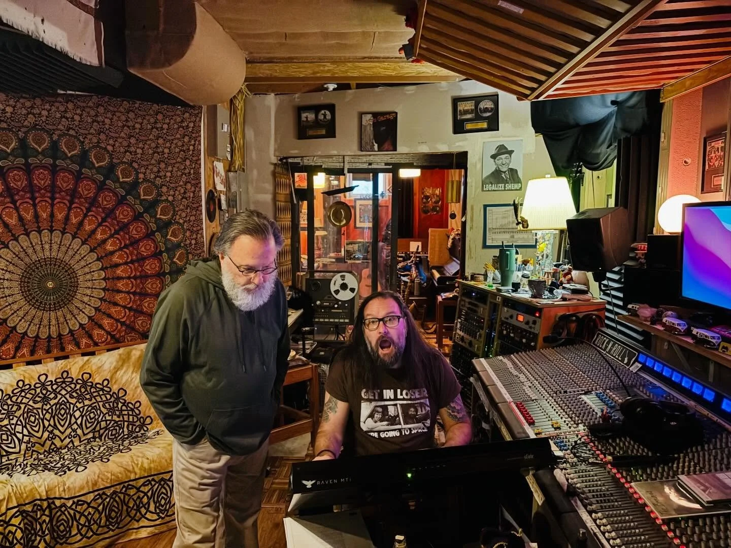 Fun times recording @theaudiolabnj today. Thanks Jody Janetta and Tony Mascara!