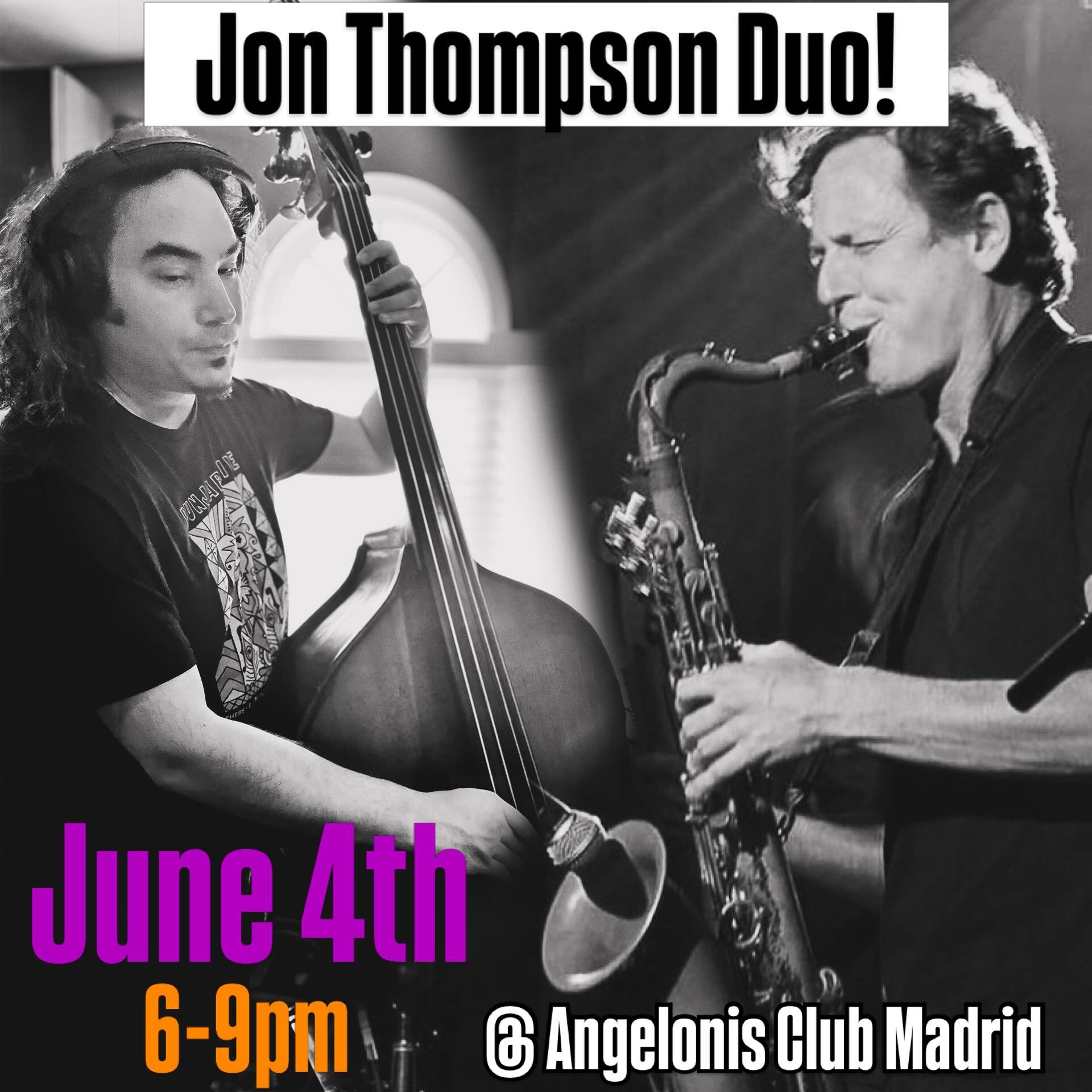Really excited to play THE coolest spot in Atlantic City - @angelonisclubmadrid - on Thursday JUNE 4th! 6-9pm with my good friend and incredible bassist Jordan Berger.  Come on out and hear our sounds and get some amazing cocktails and grub! 
#liveja