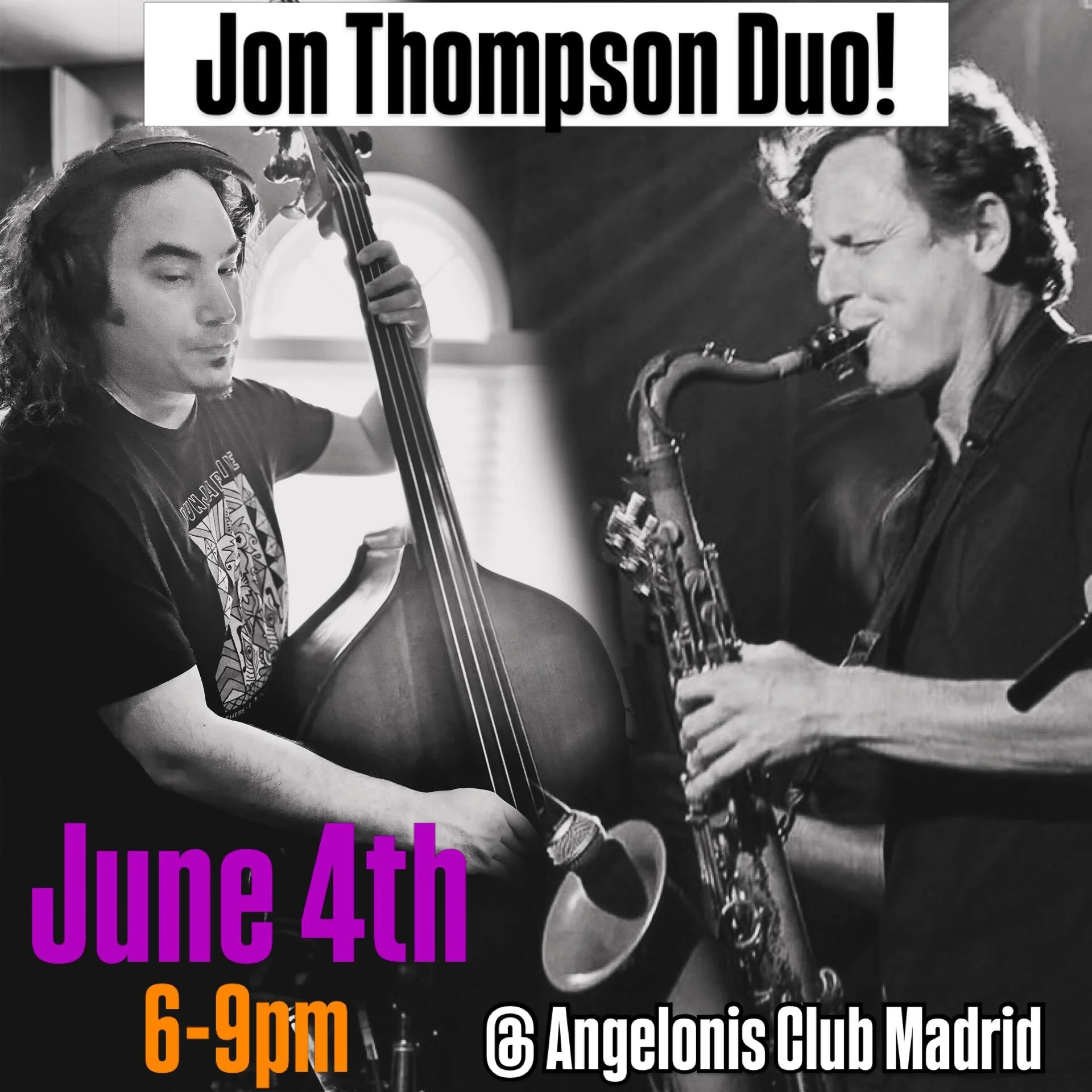 Really excited to play THE coolest spot in Atlantic City - @angelonisclubmadrid - on Thursday JUNE 4th! 6-9pm with my good friend and incredible bassist Jordan Berger.  Come on out and hear our sounds and get some amazing cocktails and grub! 
#liveja