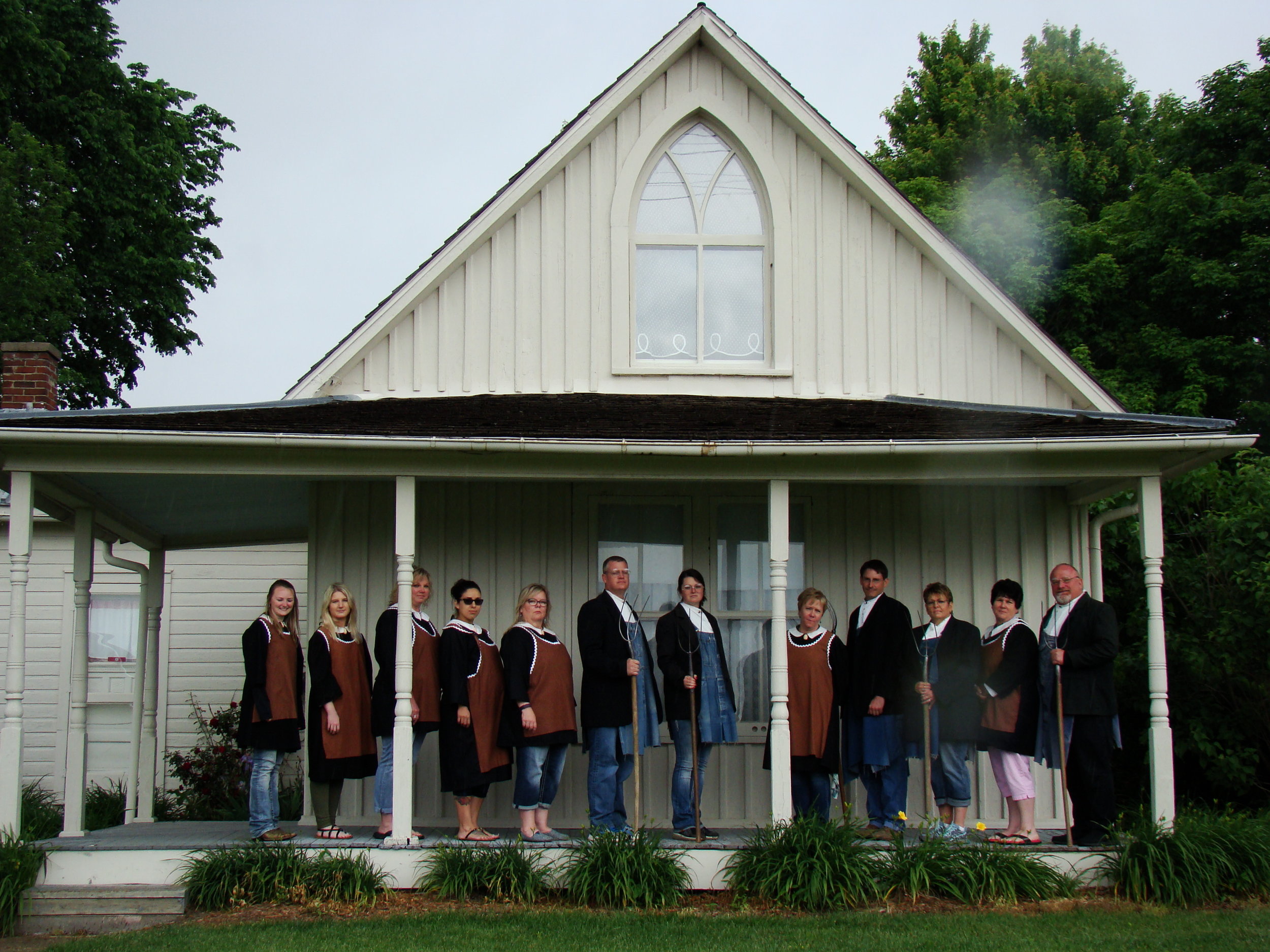 American Gothic - First Scene - NZ's largest prop & costume hire company.