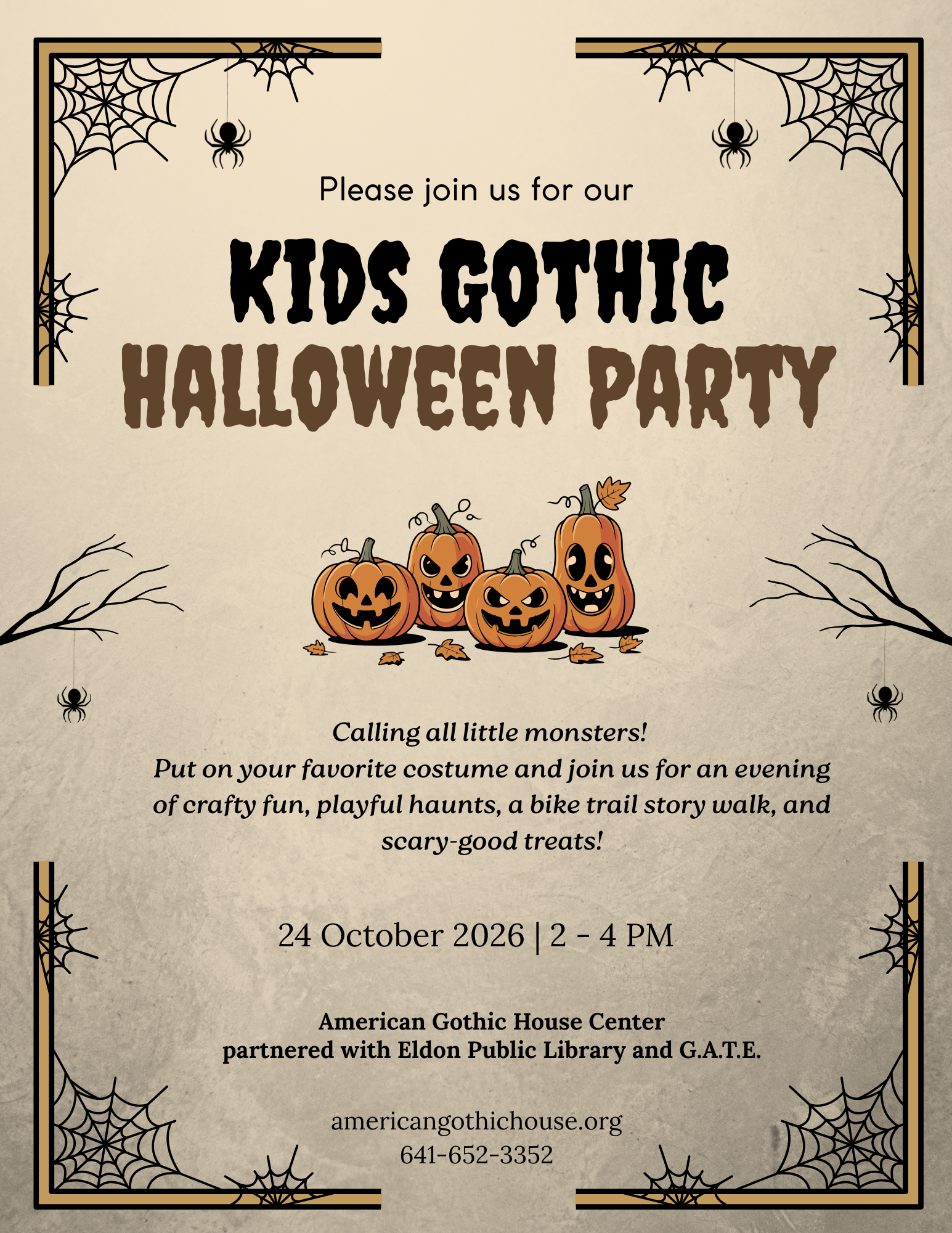 Kids Gothic Halloween Party