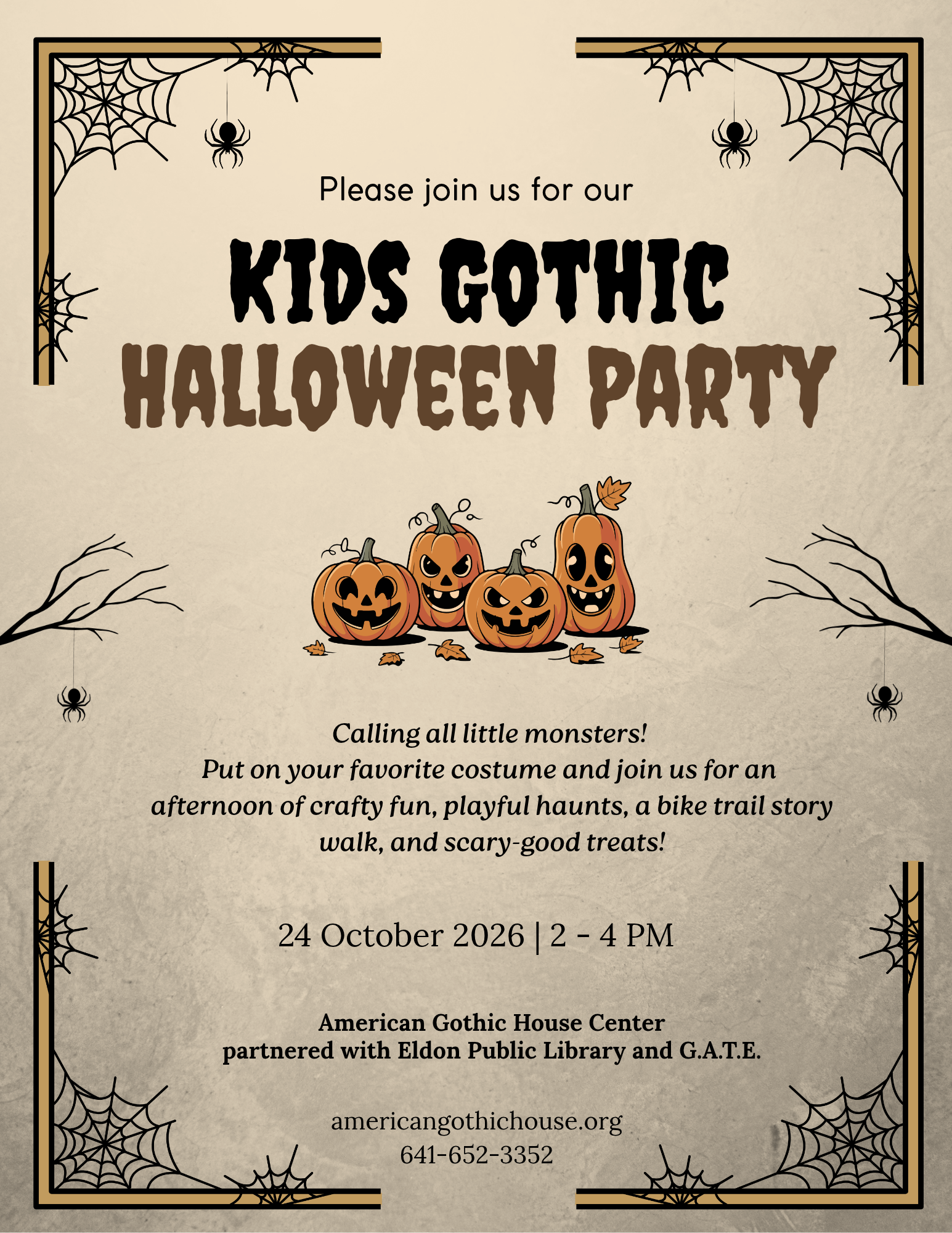 Kids Gothic Halloween Party