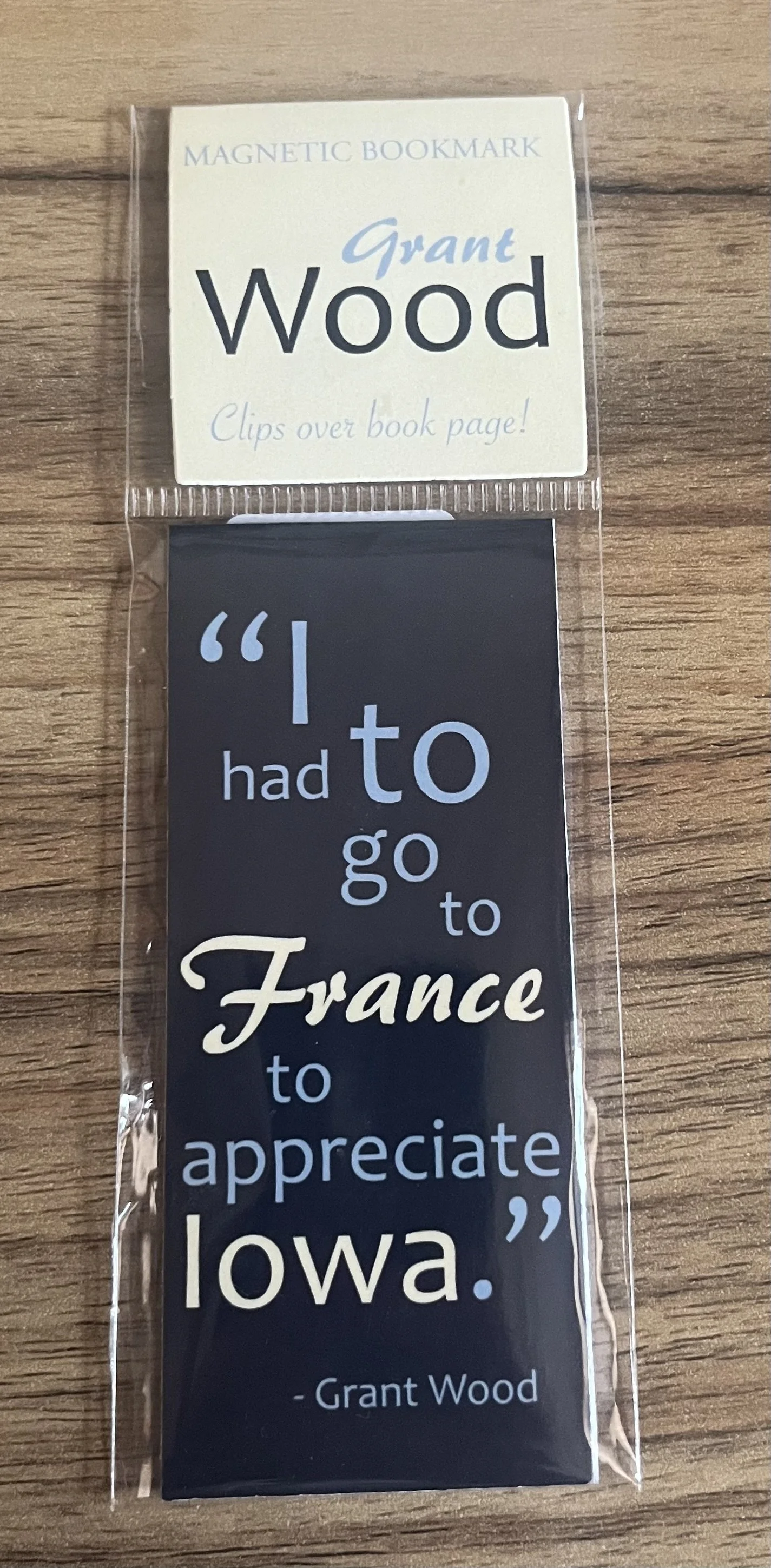 Had to go to France Magnetic Bookmark.jpg