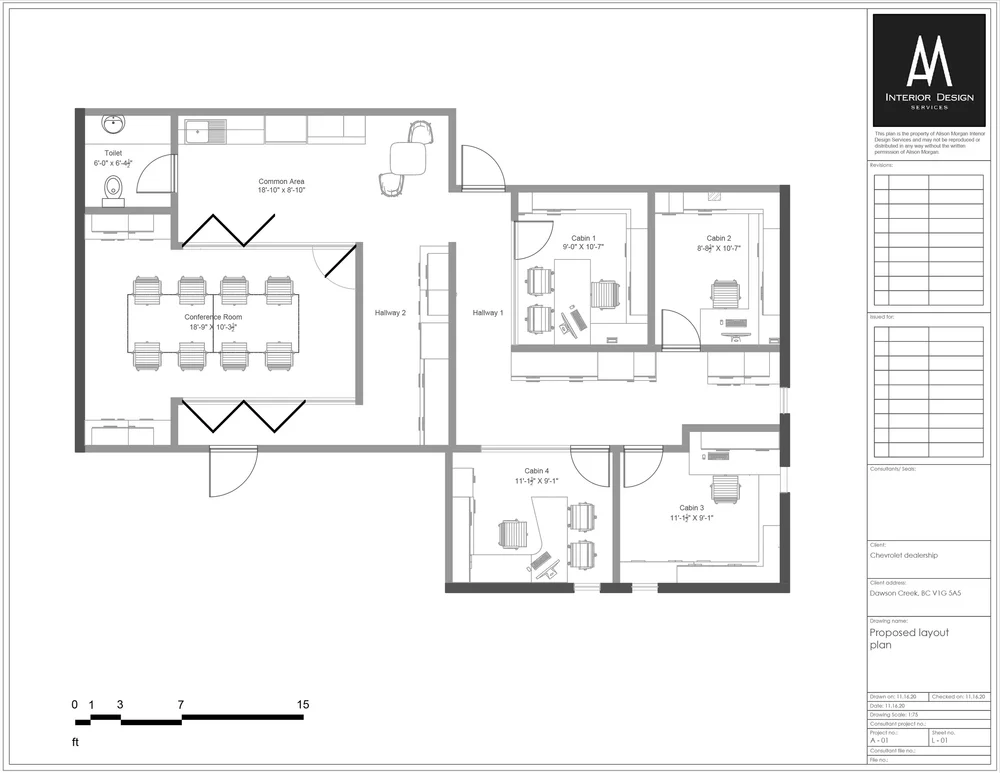 Drawing sets — AM Interior Design Services