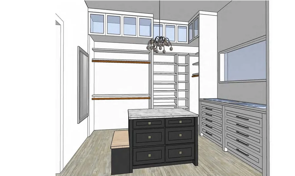 Custom closet design