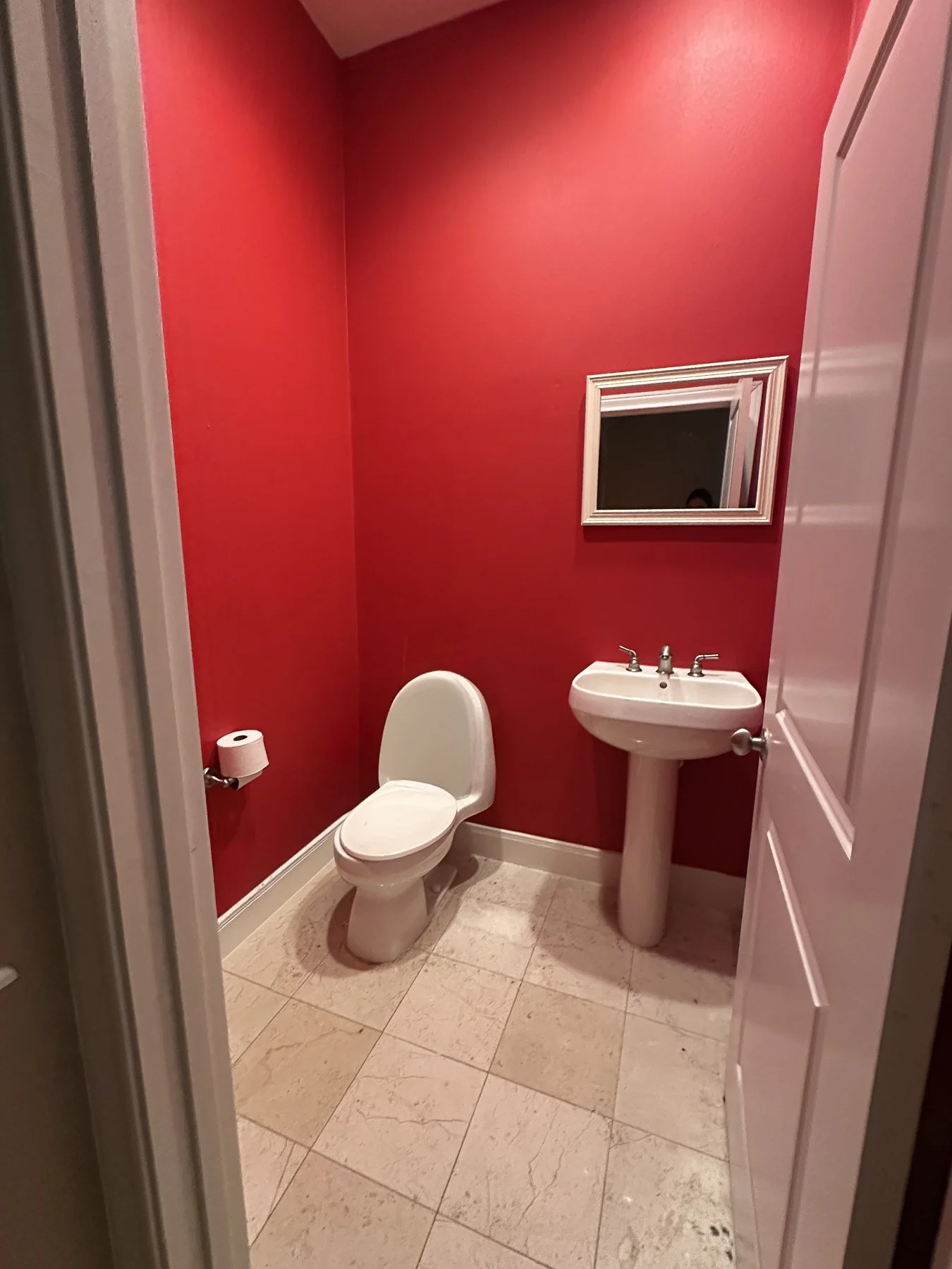 Powder room – before