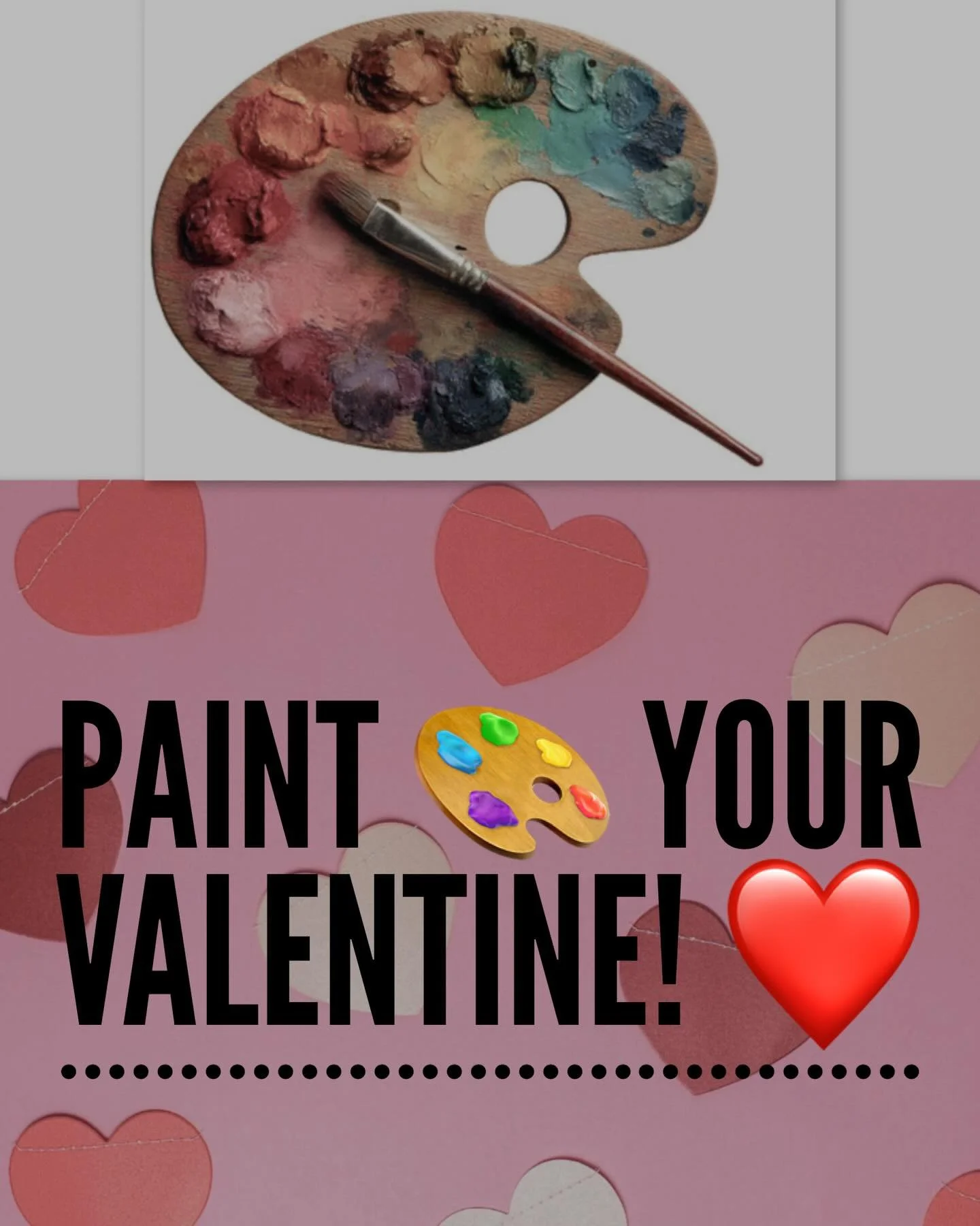 If you&rsquo;re looking for a super fun activity to do on Valentine&rsquo;s Day, join us at GVA to Paint your Valentine or Galentine! 💖🎨 🥂 It&rsquo;s one of the most fun activities I&rsquo;ve done with my husband and I can&rsquo;t wait to host thi
