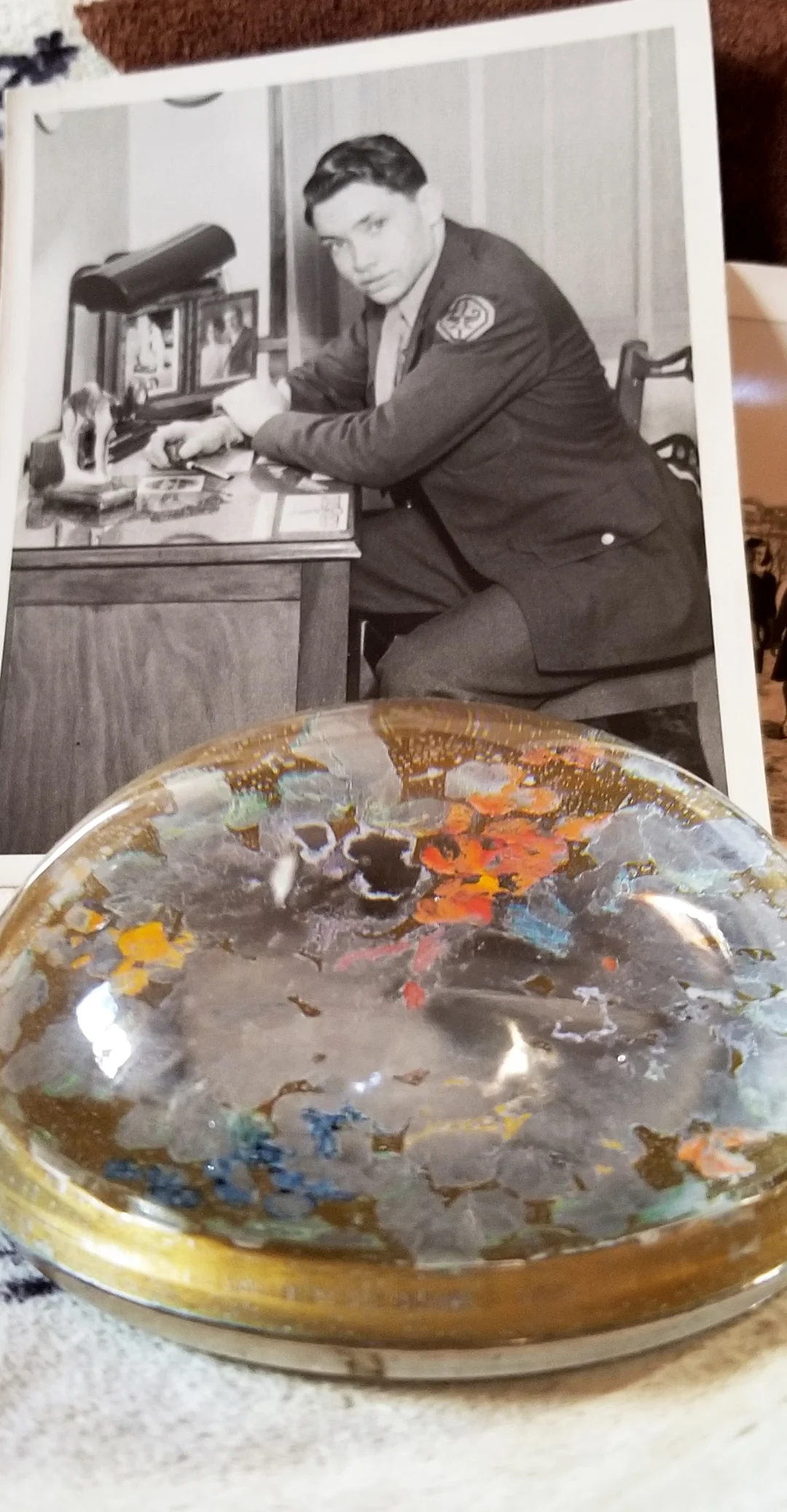 Scrying Set with Vintage Photos 