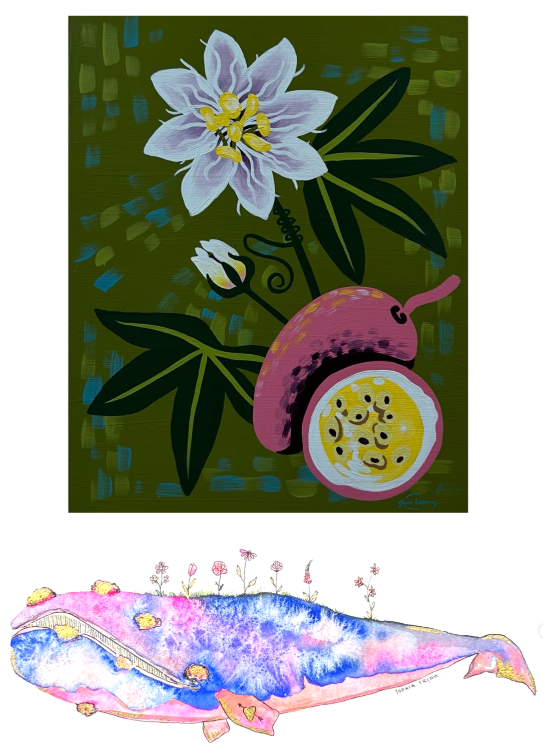 Sophia & Glynn Art Show