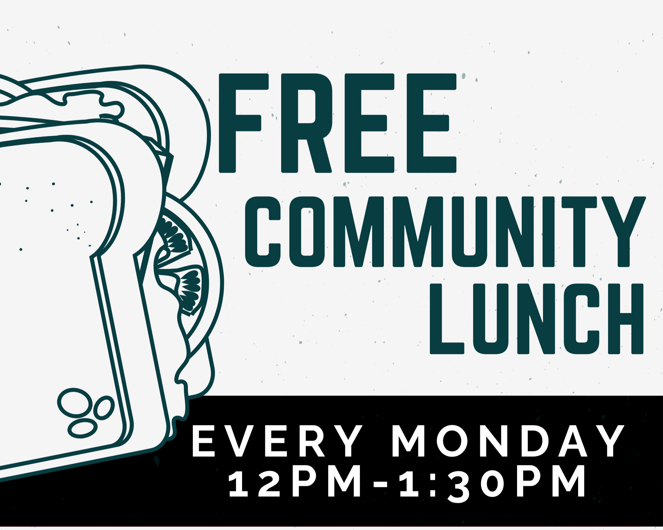 Free Community Lunch - Everyone Welcome