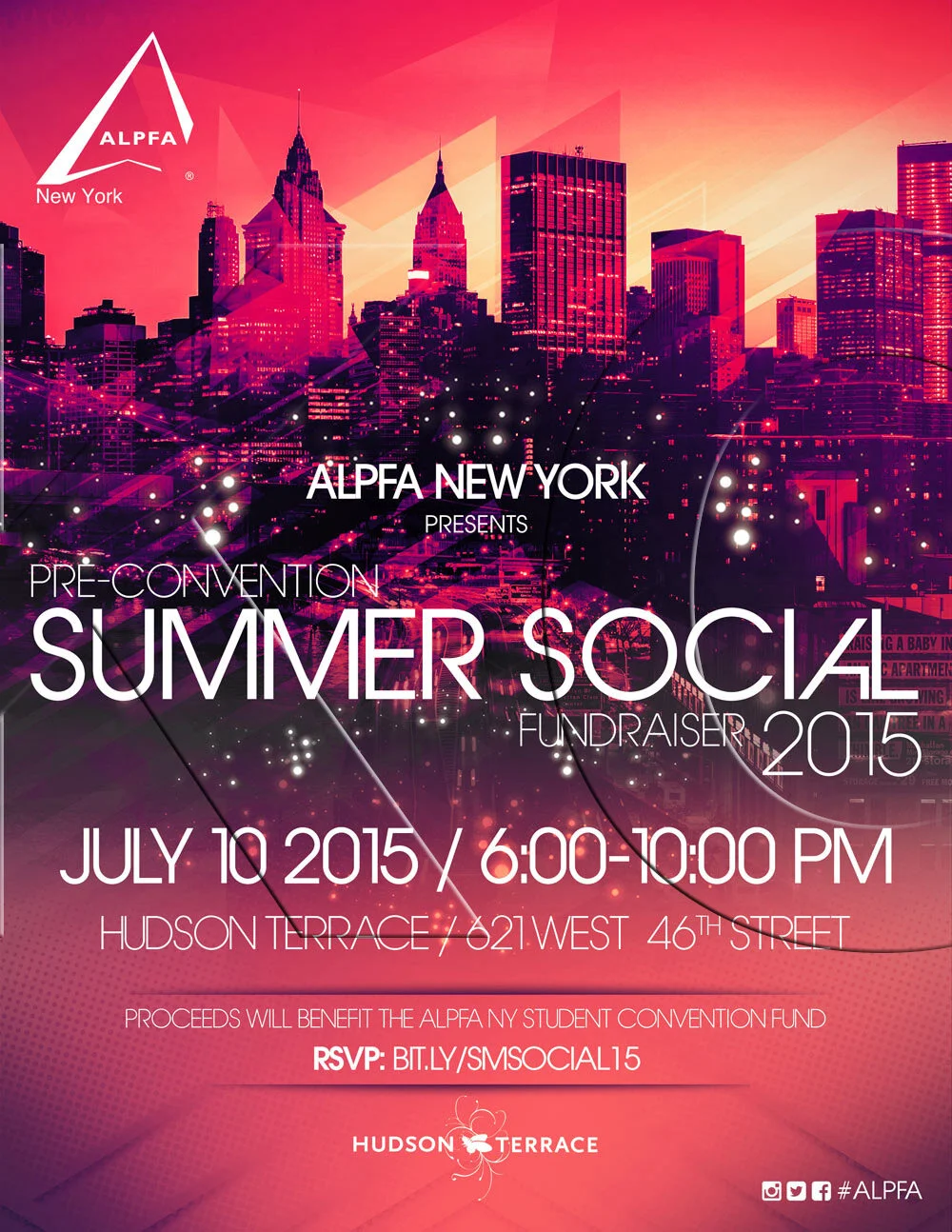 ALPFA New York Chapter Summer Social 2015 (portrait flyer, letter-sized)