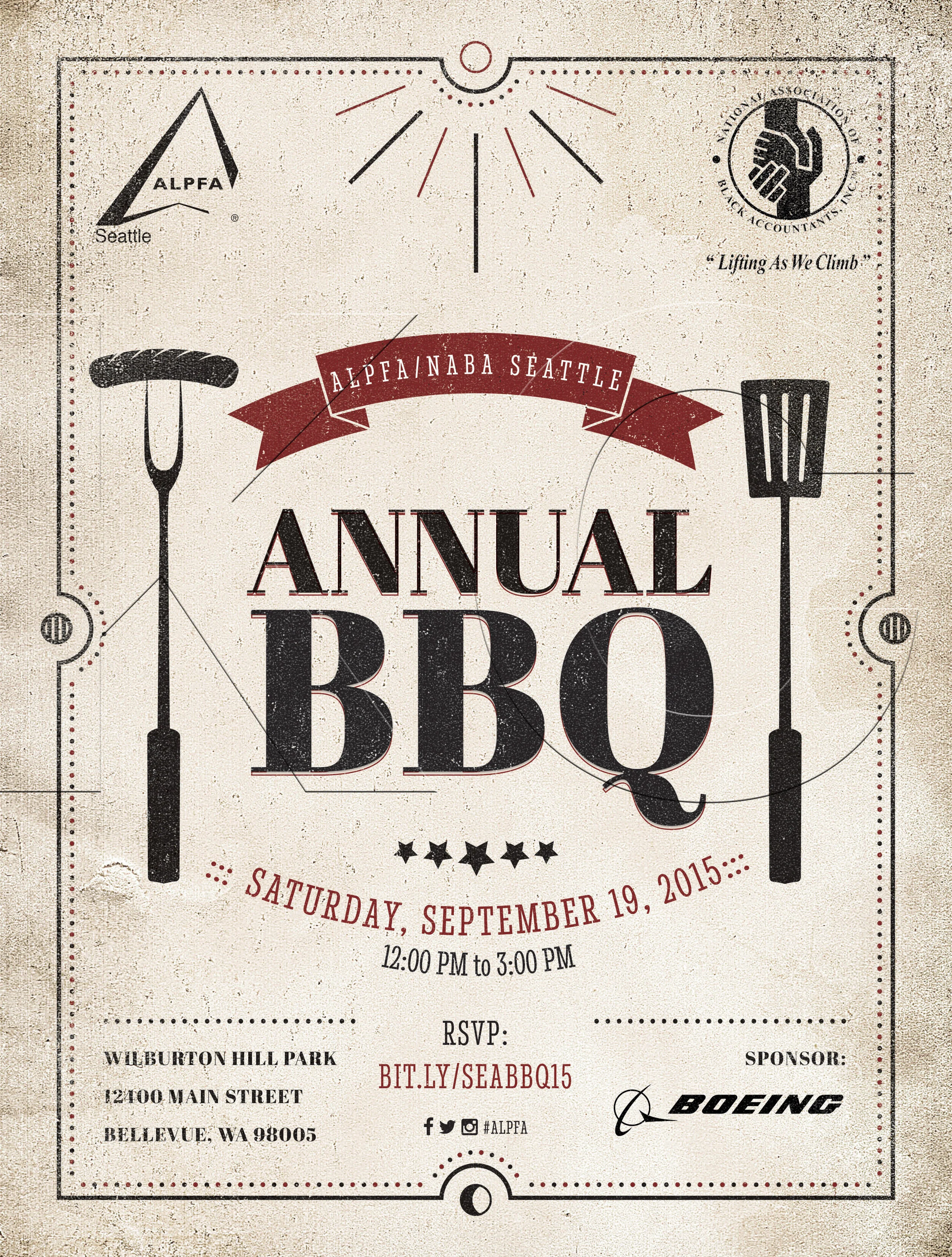 ALPFA/NABA Seattle Chapter BBQ (portrait flyer, letter-sized)
