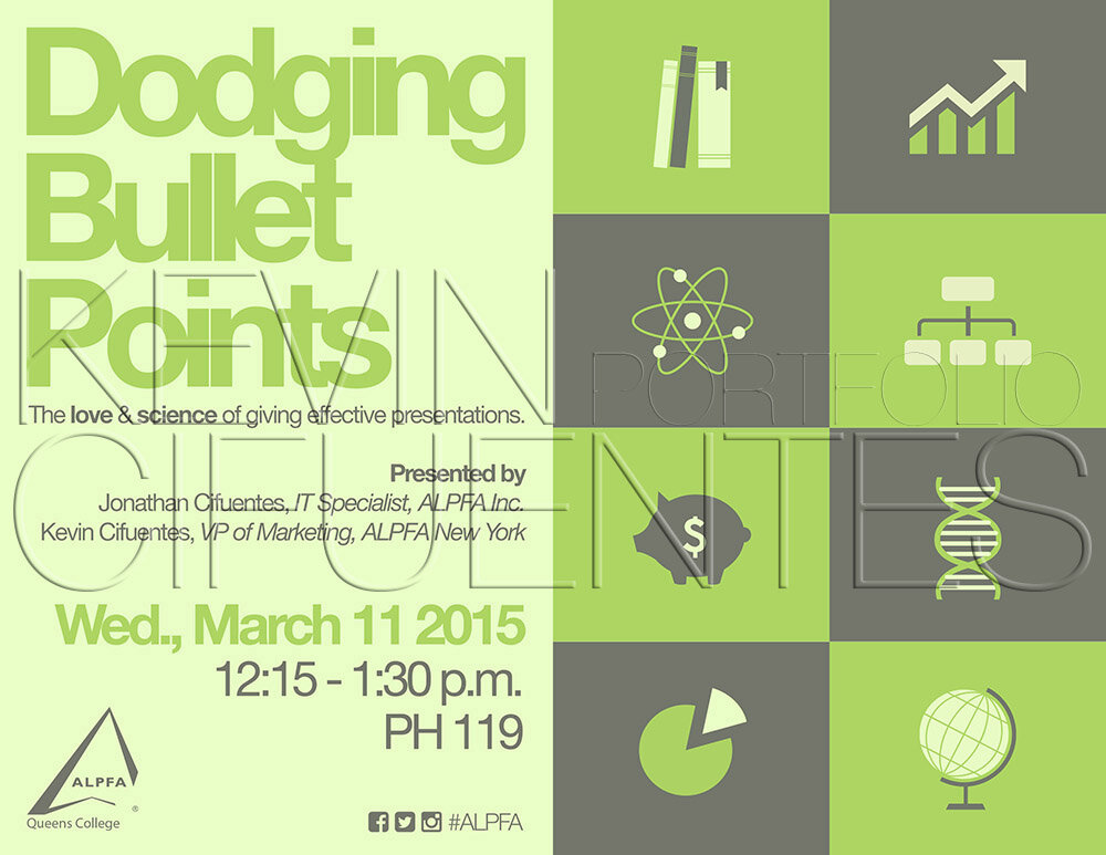 ALPFA Queens College Chapter Networking Event (landscape flyer, letter-sized)