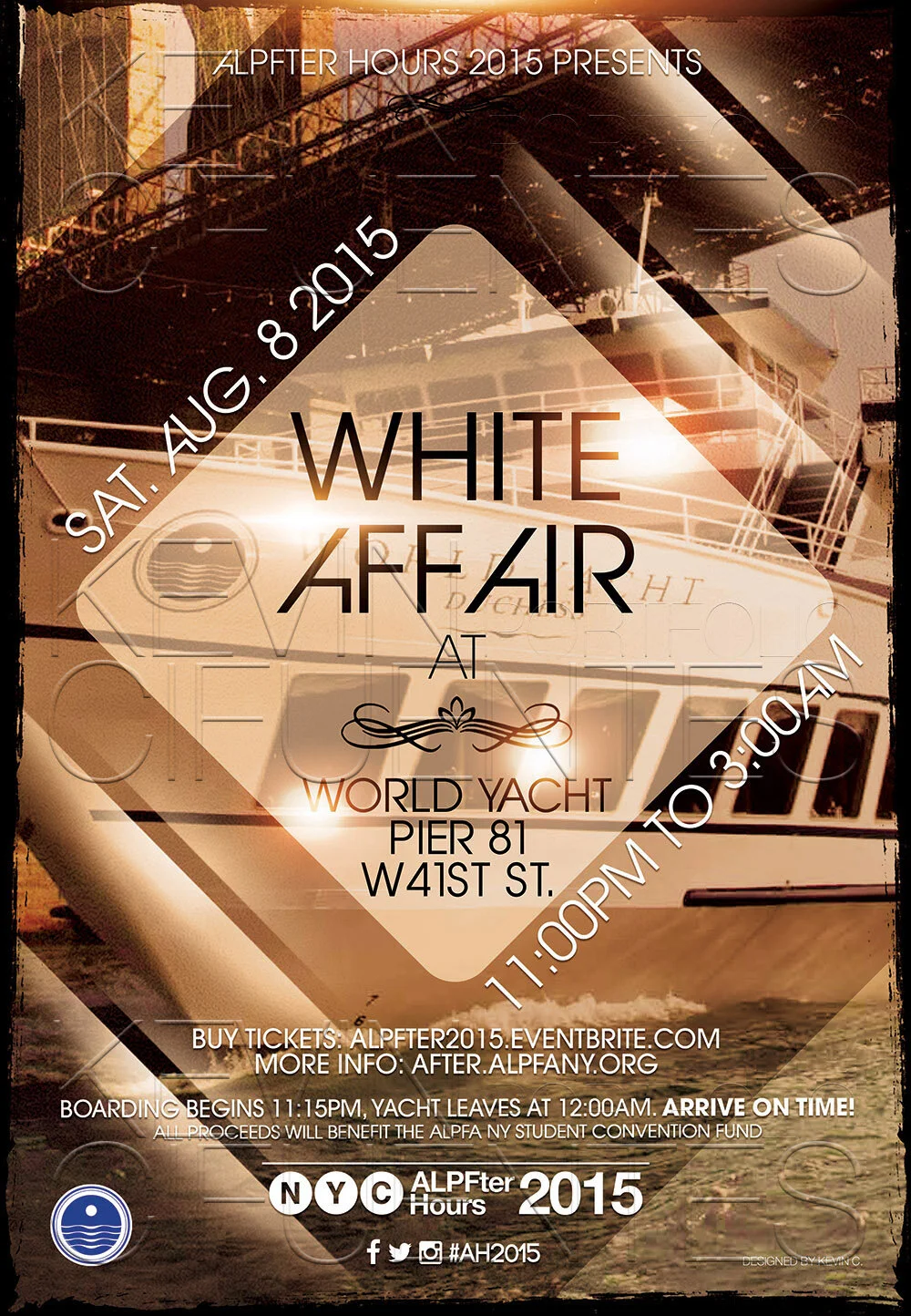 2015 ALPFA National Convention “After Hours”, hosted by ALPFA New York Chapter Promo (portrait flyer, letter-sized)