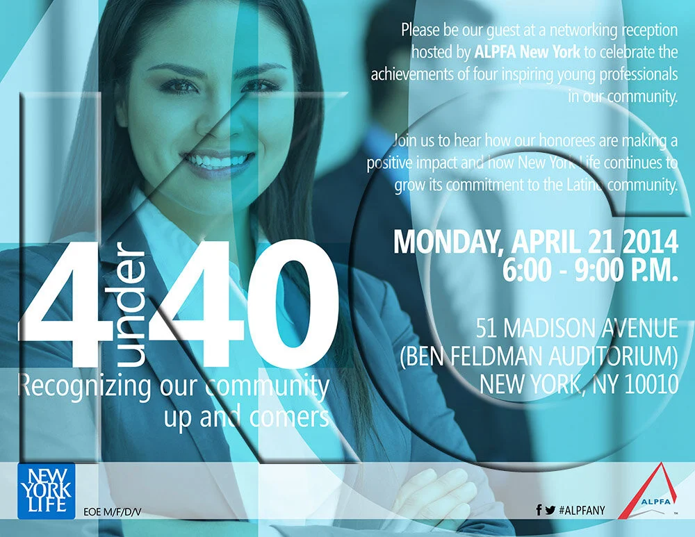 ALPFA New York Chapter &amp; CapitalOne Networking Event (landscape flyer, letter-sized)