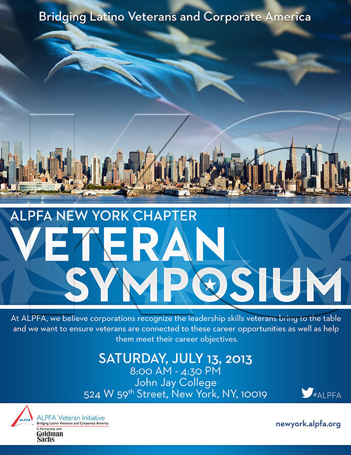 ALPFA New York Chapter Networking Event (portrait flyer, letter-sized)