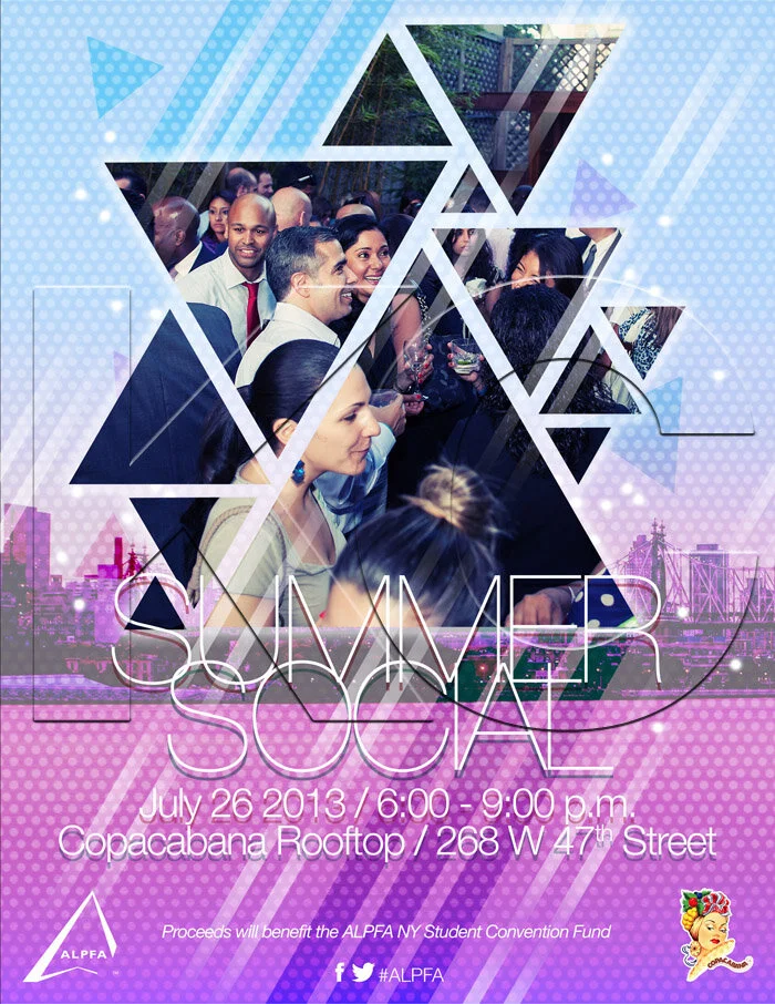 ALPFA New York Chapt “Summer Social 2013” (portrait flyer, letter-sized)