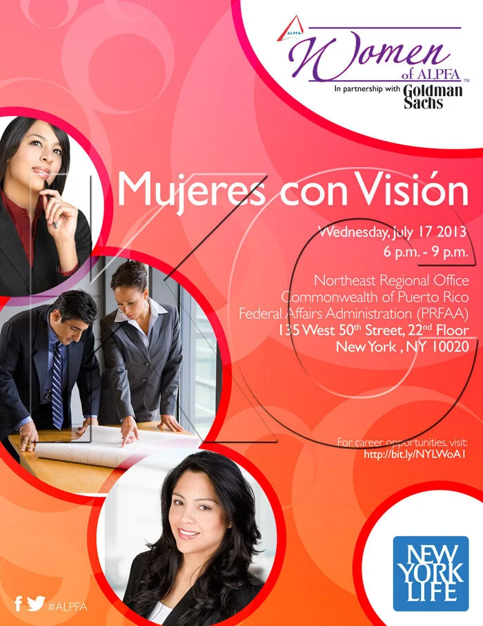 ALPFA New York Chapter Networking Event (portrait flyer, letter-sized)