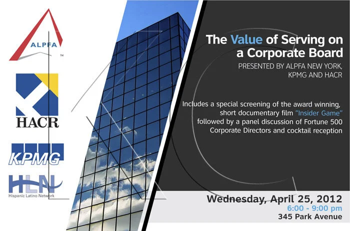ALPFA New York Chapter/HACR &amp; KPMG Networking Event (portrait flyer, letter-sized)