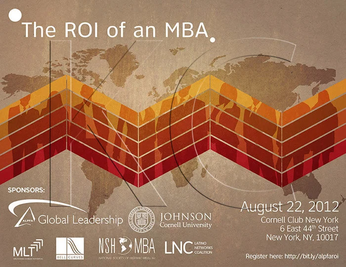 ALPFA New York Chapter &amp; Others Networking Event (landscape flyer, letter-sized)