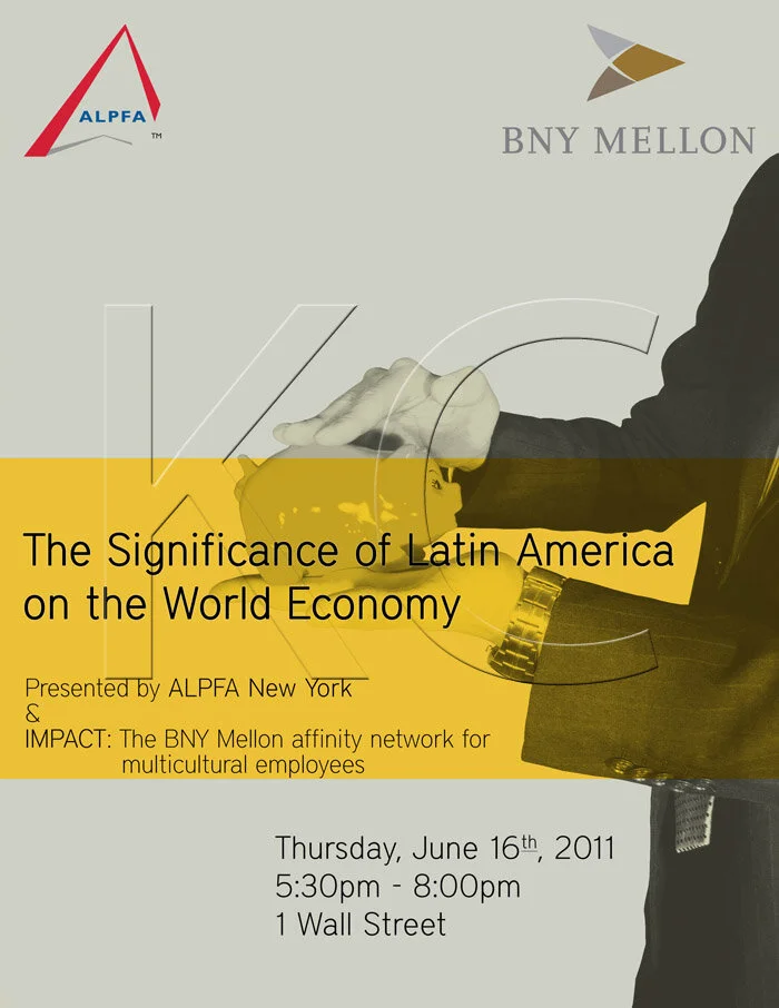 ALPFA New York Chapter &amp; BNY Mellon Networking Event (portrait flyer, letter-sized)