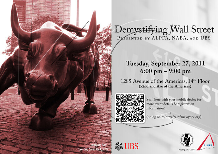 ALPFA New York Chapter/NABA &amp; UBS Networking Event (landscape flyer, letter-sized)