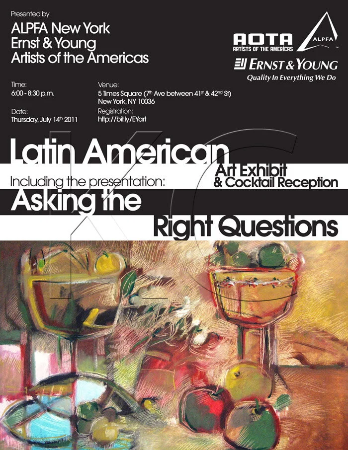 ALPFA New York Chapter &amp; EY Networking Event (portrait flyer, letter-sized)