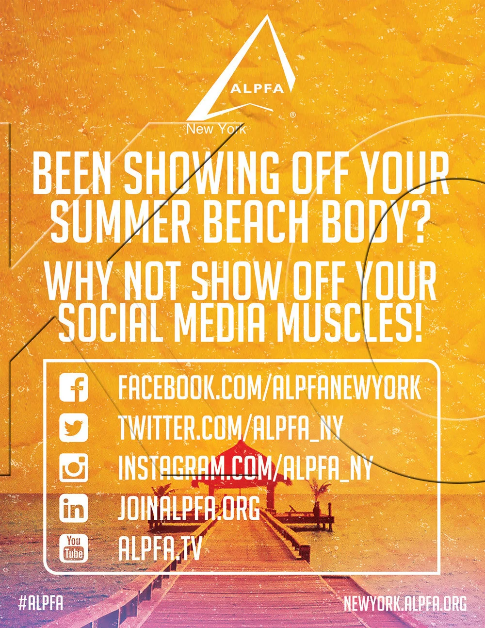 ALPFA New York Chapter “Summer Promo” Graphic (portrait-sized)