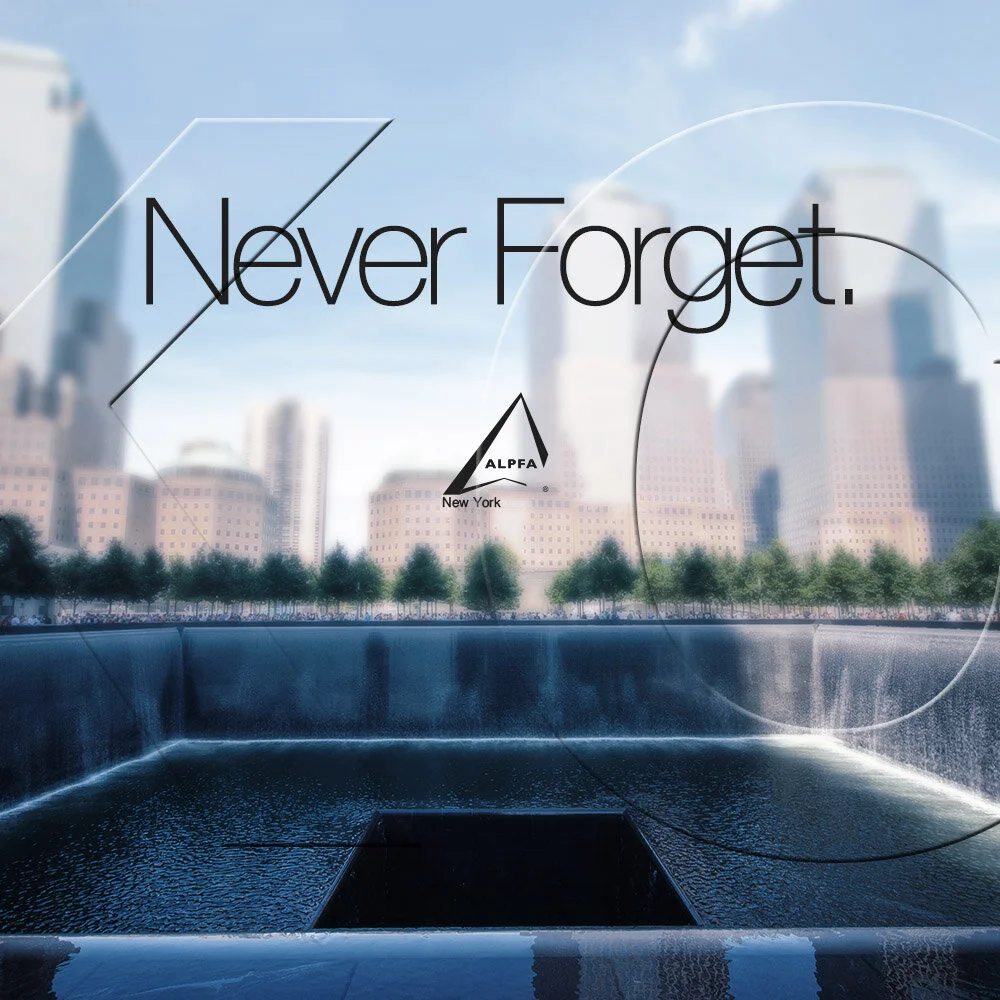 ALPFA New York Chapter “9/11” Graphic (square-sized)