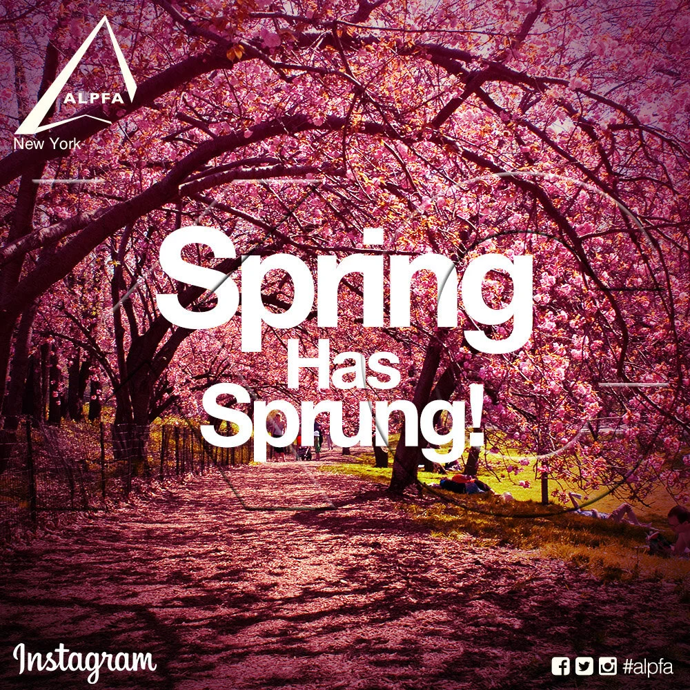 ALPFA New York Chapter “Spring” Graphic (square-sized)