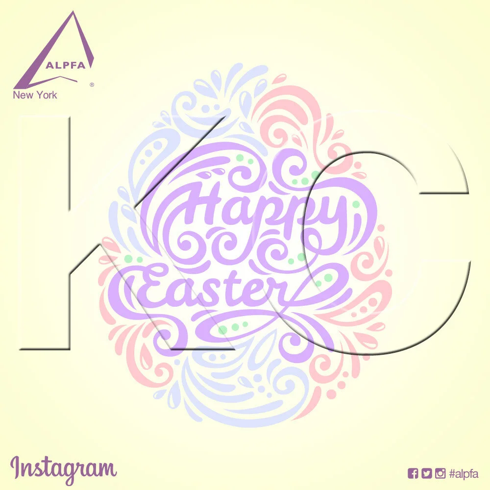 ALPFA New York Chapter “Easter” Graphic (square-sized)