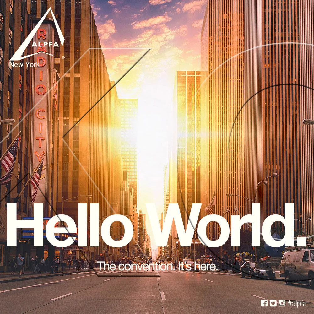 ALPFA New York Chapter “2015 National Convention Promo” Graphic (square-sized)
