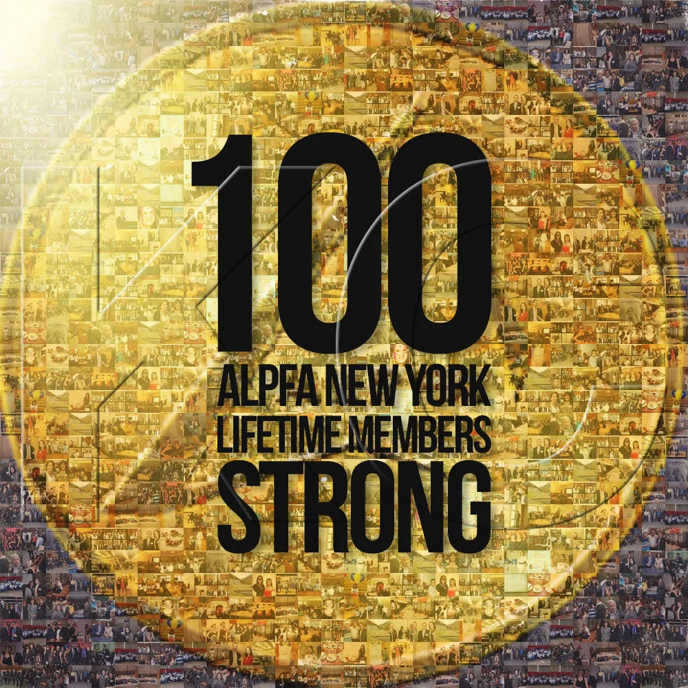 ALPFA New York Chapter “Lifetime Members” Graphic (square-sized)