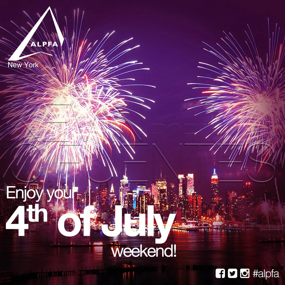 ALPFA New York Chapter “4th of July” Graphic (square-sized)