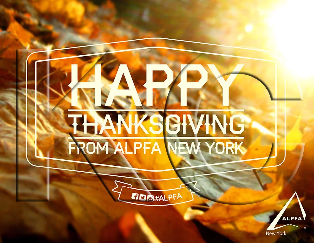 ALPFA New York Chapter “Thanksgiving” Graphic (widescreen-sized)