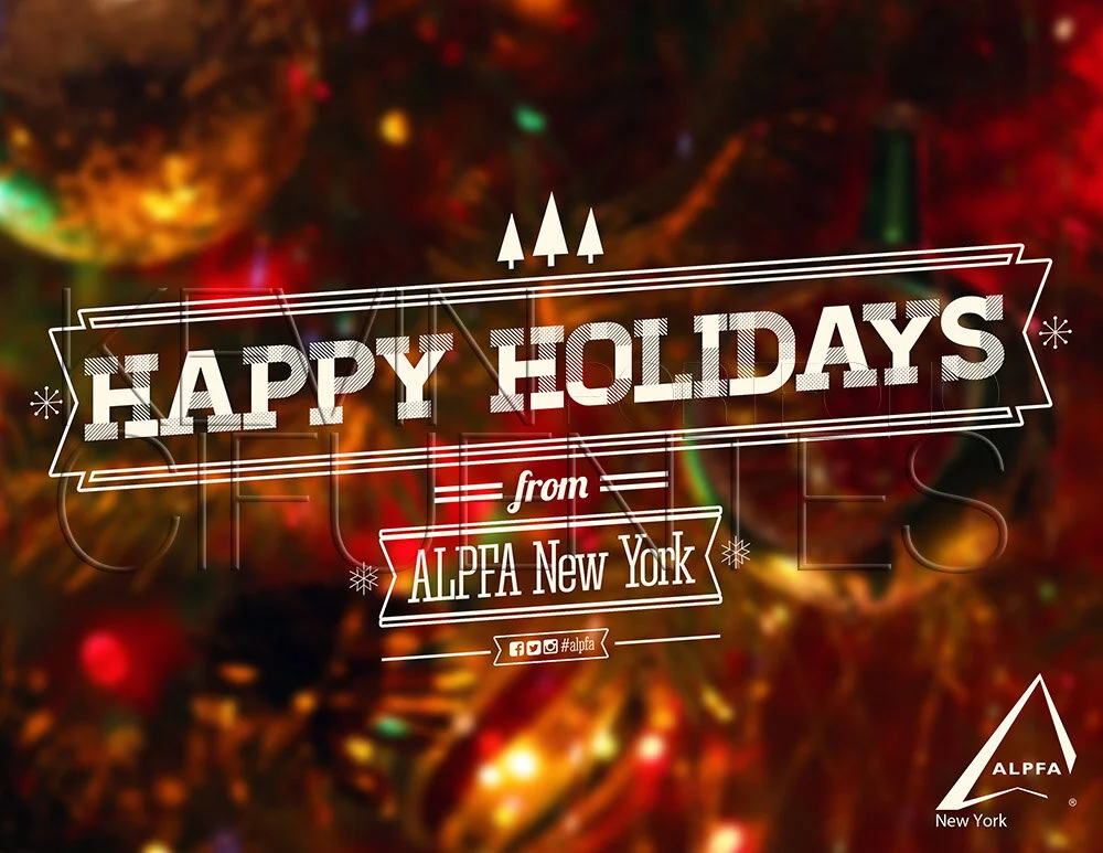 ALPFA New York Chapter “Happy Holidays” Graphic (widescreen-sized)