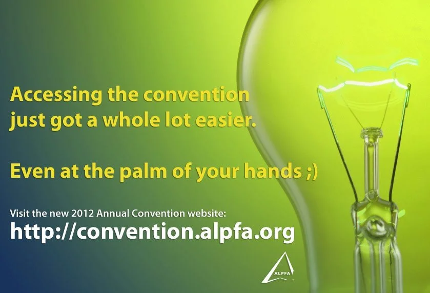 ALPFA New York Chapter “2012 Convention Promo” Graphic