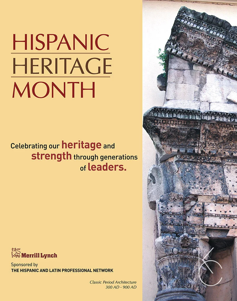 Merrill Lynch Hispanic Heritage Month 2008 (24x36 poster | portrait flyer, letter-sized)
