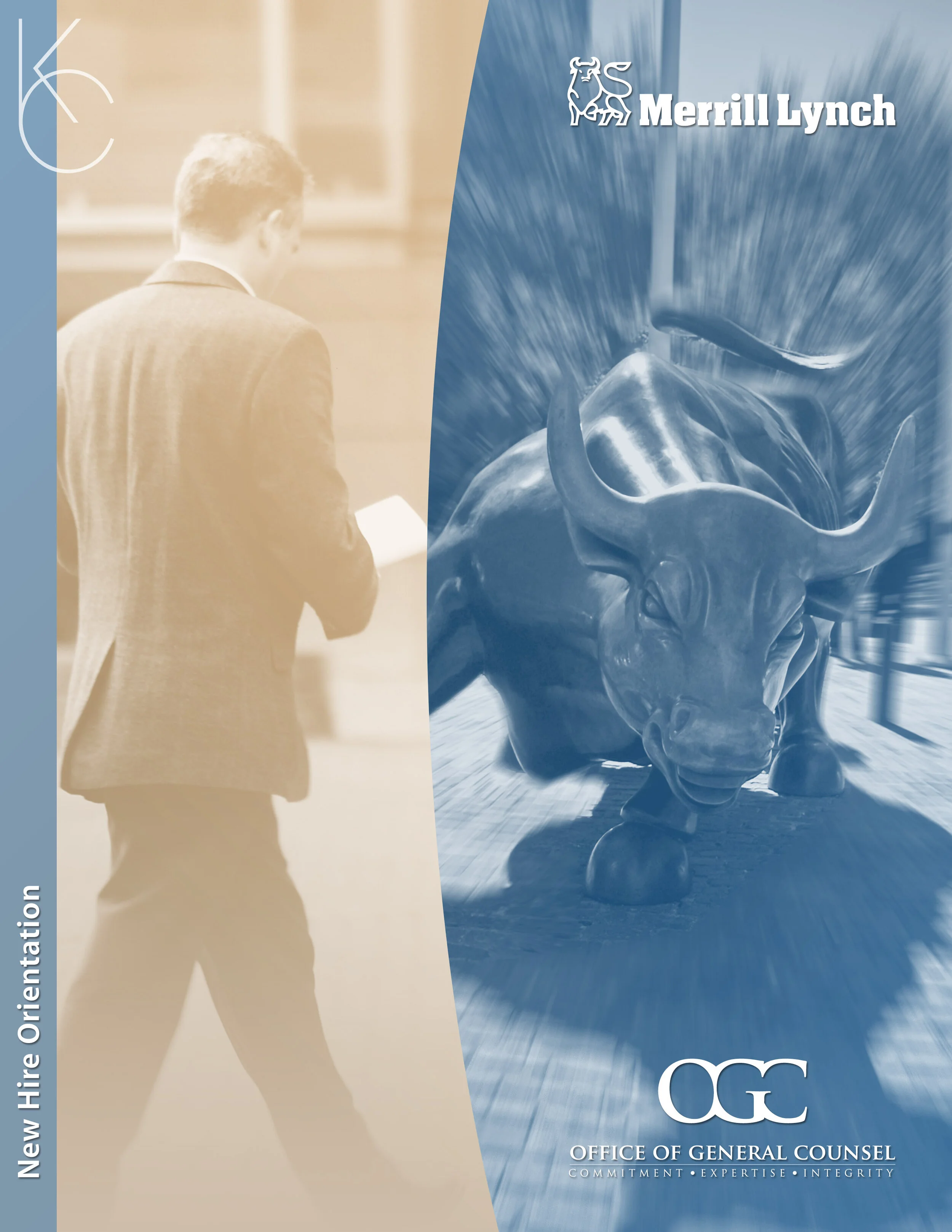 Merrill Lynch OGC New Hire Pamphlet Cover Draft (brochure half spread, half-letter sized)