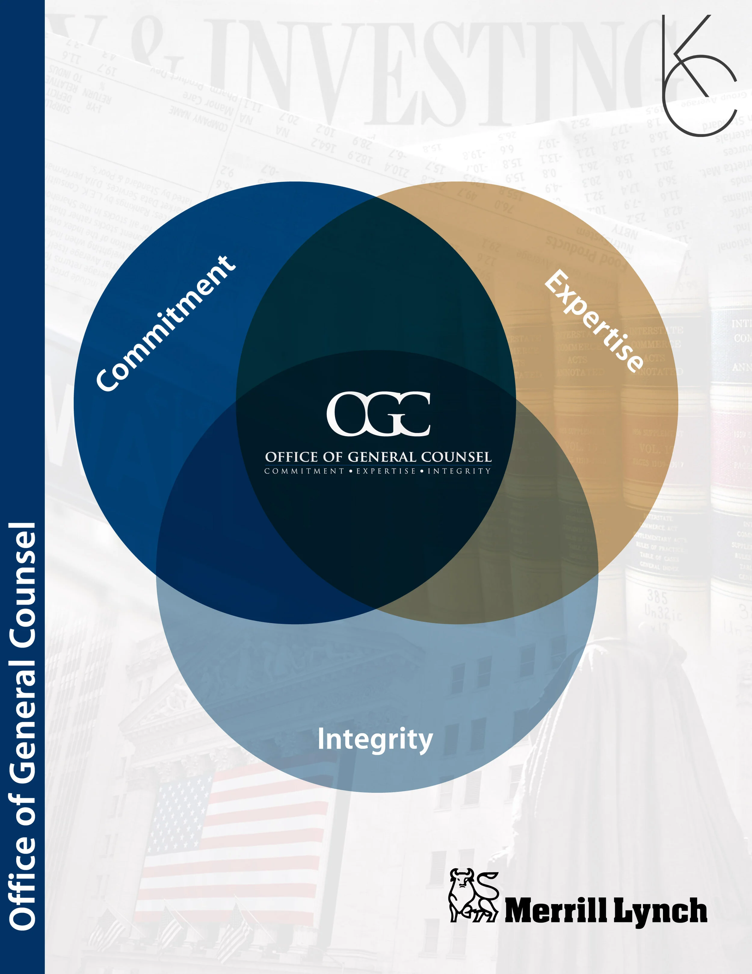 Merrill Lynch OGC New Hire Pamphlet Cover Draft (brochure half spread, half-letter sized)