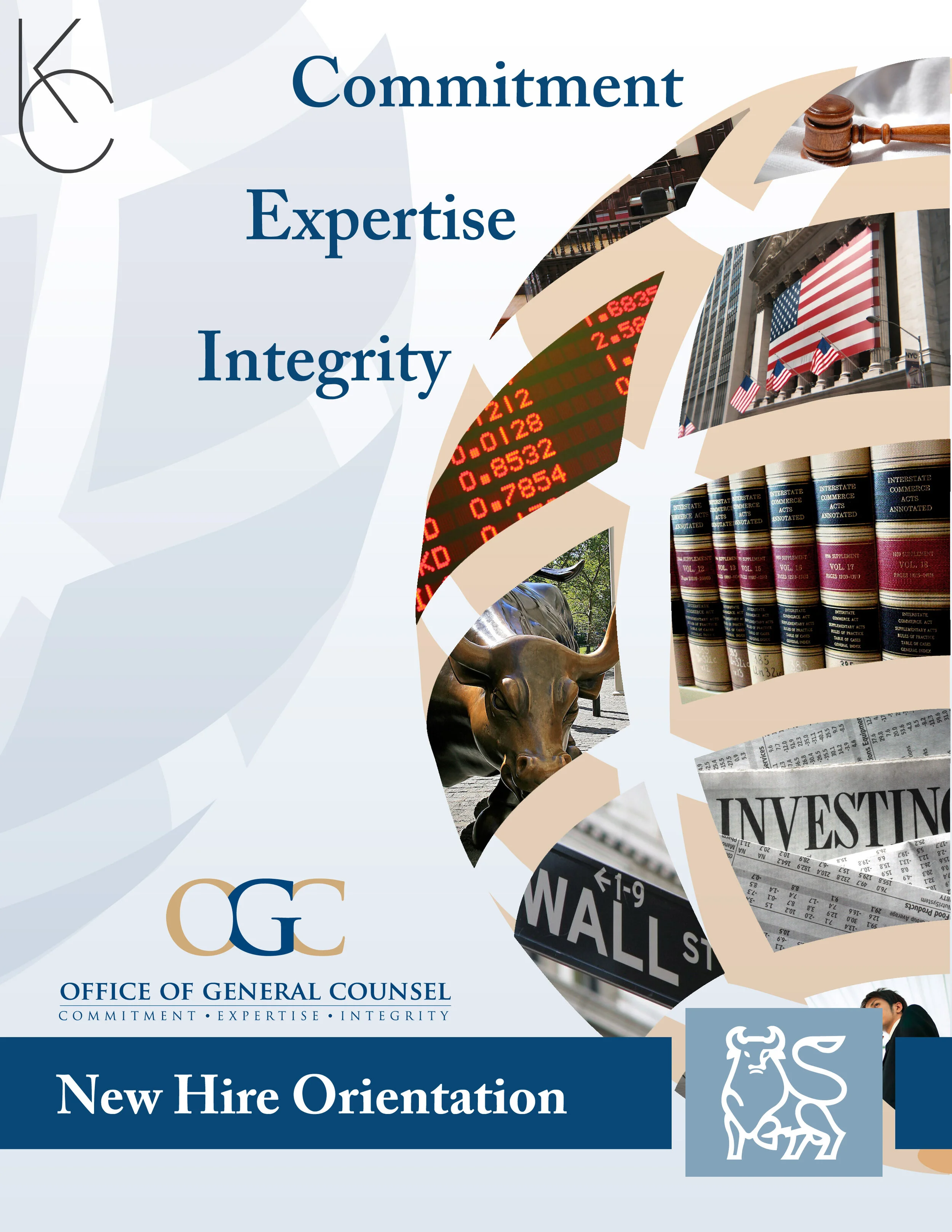 Merrill Lynch OGC New Hire Pamphlet Cover Draft (brochure half spread, half-letter sized)