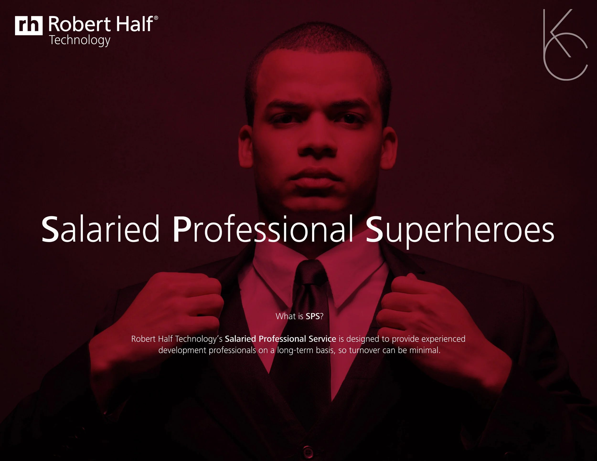 Robert Half Technology SPS Promo (landscape flyer, letter-sized)