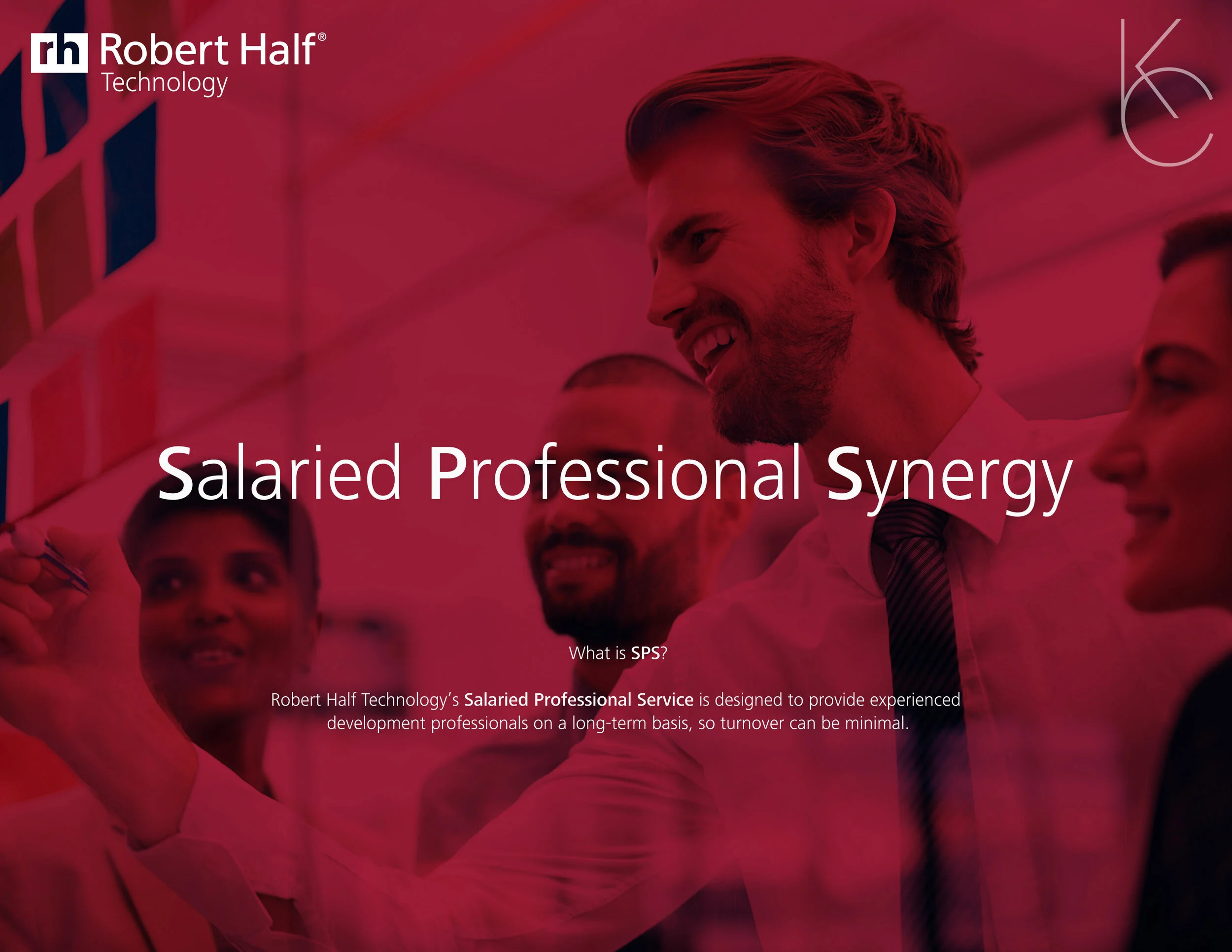 Robert Half Technology SPS Promo (landscape flyer, letter-sized)