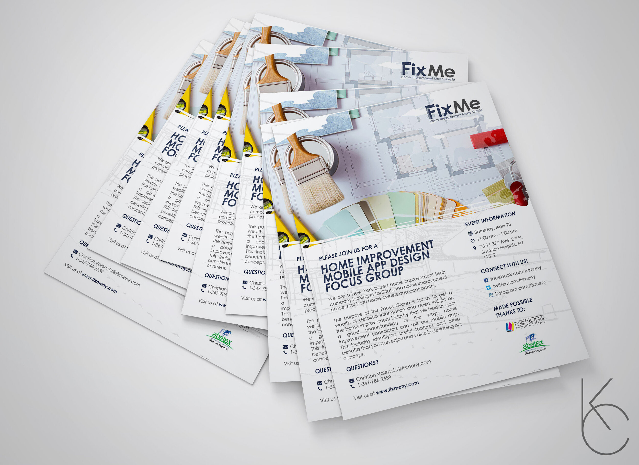 From marketing focus groups to general promos and campaigns, these flyers (us letter) achieved, in most ways, a cohesive bond between art/visual style and consistent content.