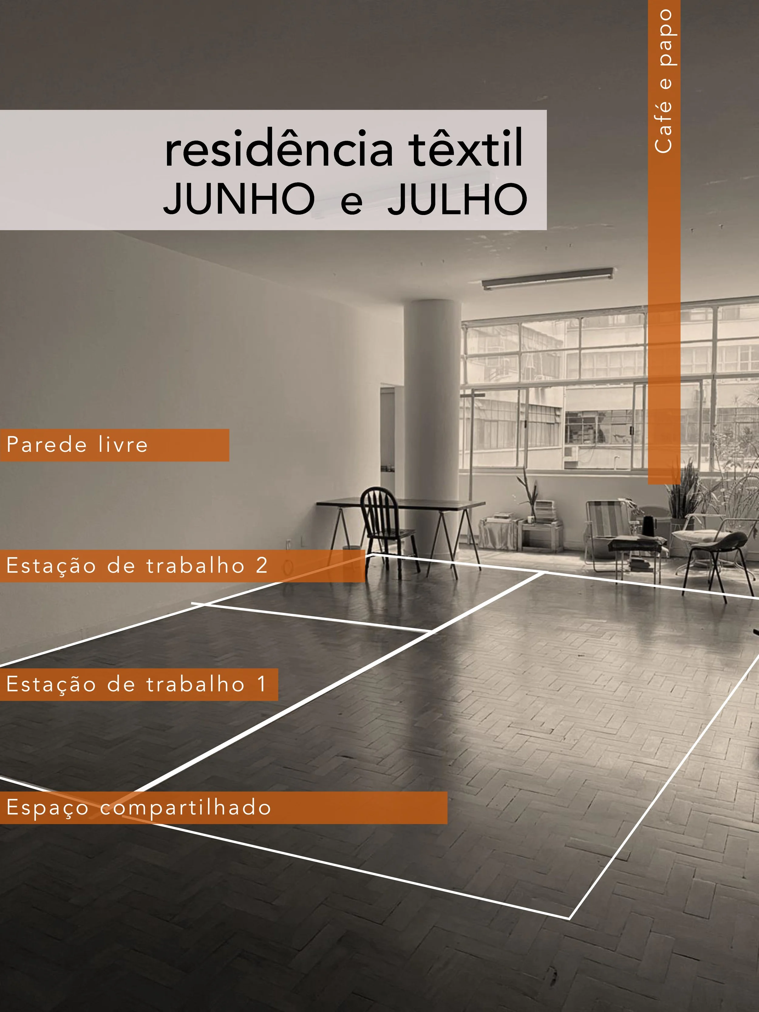 RESIDÊNCIA TÊXTIL : para criativos. SP