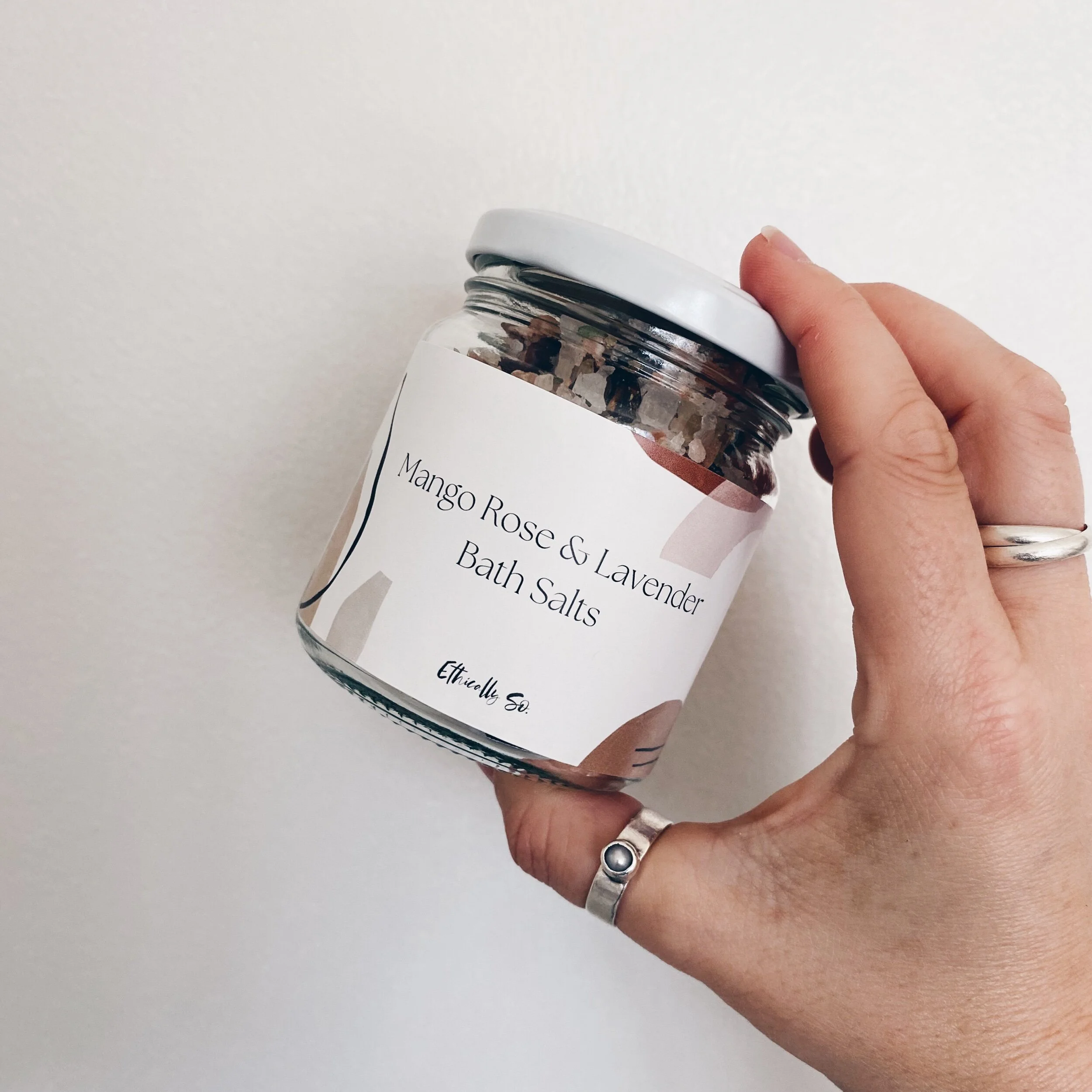 Mango Rose & Lavender Bath Salts by Ethically So.